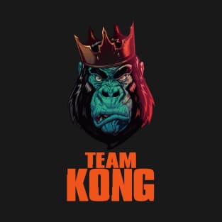 Godzilla vs Kong - Official Team Kong Neon T-Shirt