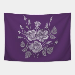 Roses embroidery Tapestry