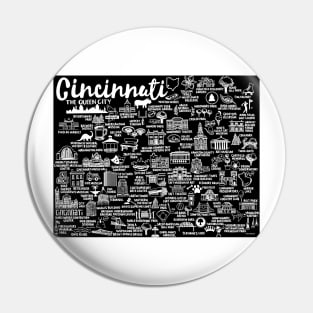 Cincinnati Ohio Map Pin