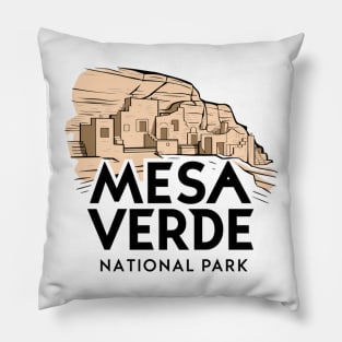 Mesa Verde National Park Colorado Pillow