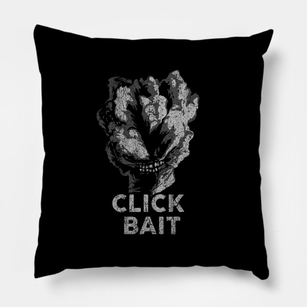 Click Bait Pillow by Woah_Jonny