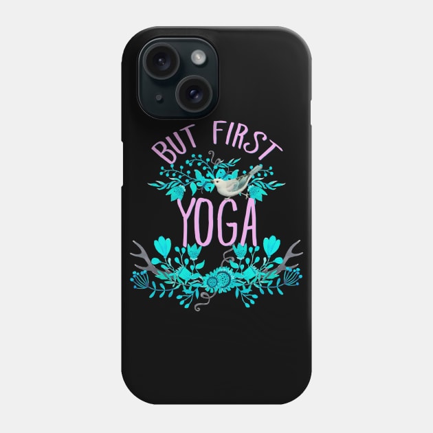 But first, Yoga Phone Case by LebensART