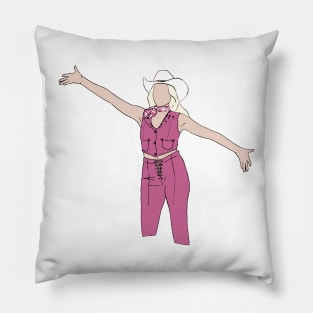 Cowgirl Barbie! Pillow