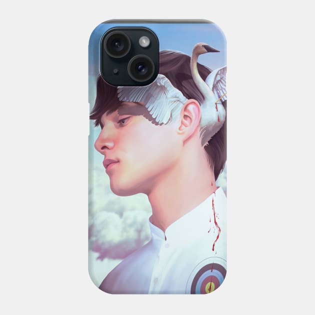 Boy swan Phone Case by ElenaM