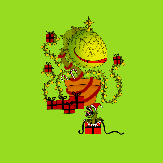 Christmas Flytrap by djrbennett