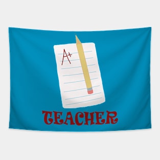 A Plus Teacher Tapestry