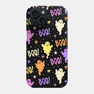 Boo! Neon Ghosts Phone Case