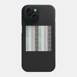 wallpaper sage and red stripes Phone Case