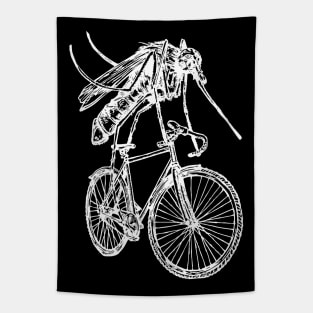 SEEMBO Mosquito Cycling Bicycle Bicycling Biker Biking Bike Tapestry