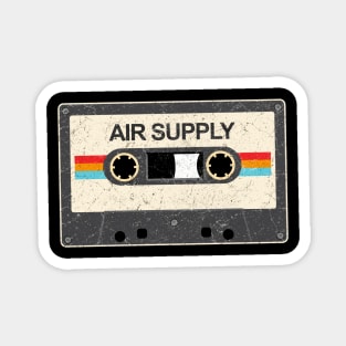 kurniamarga vintage cassette tape air supply Magnet