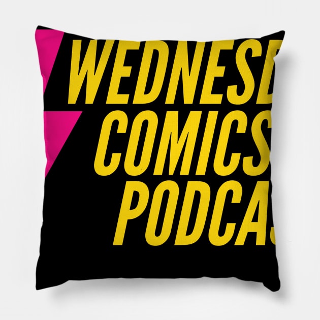 WC Podcast Pillow by Wednesday Comics