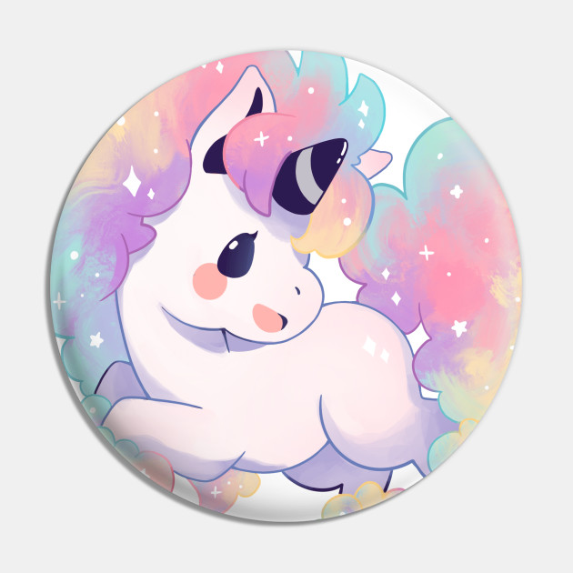 Cotton Candy Unicorn Unicorn Pin Teepublic Au