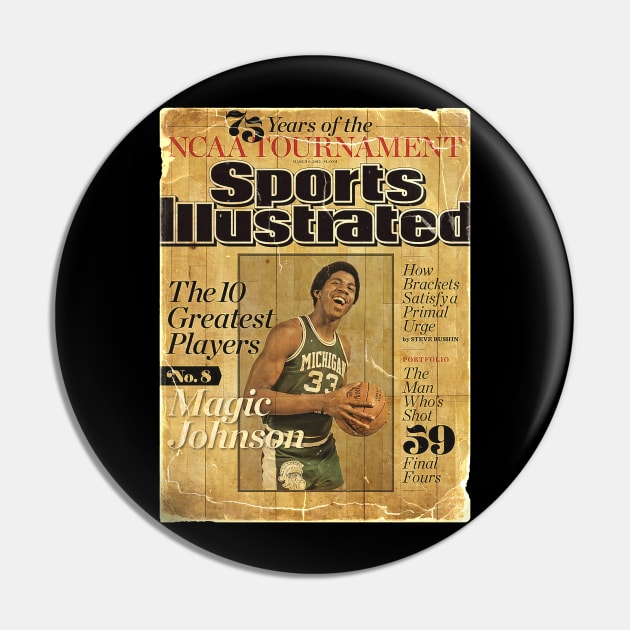 COVER SPORT - SPORT ILLUSTRATED - THE 8 MAGIC JOHNSON GREATEST PLAYERS Pin by FALORI