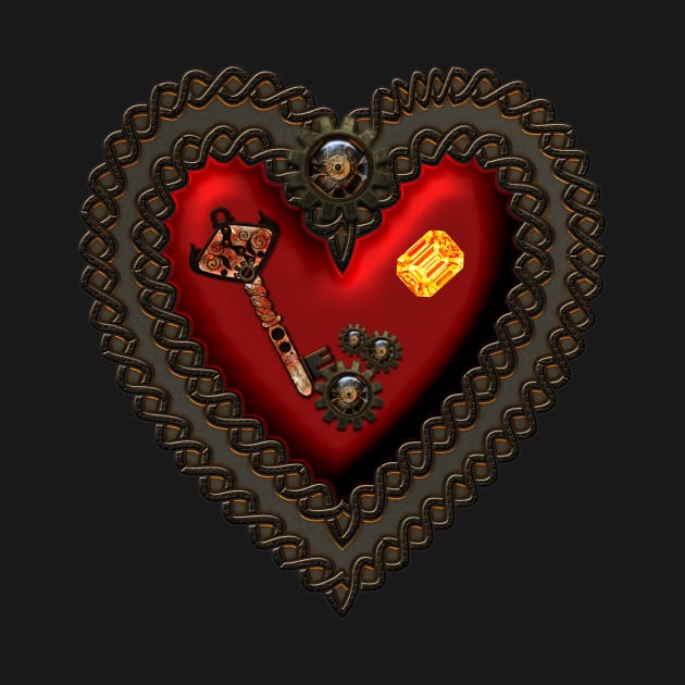 Awesome celtic steampunk heart by Nicky2342