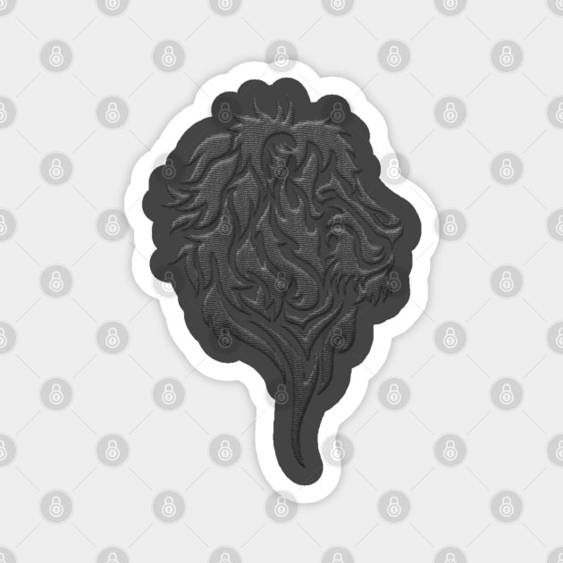 Cool Lion Magnet by aaallsmiles