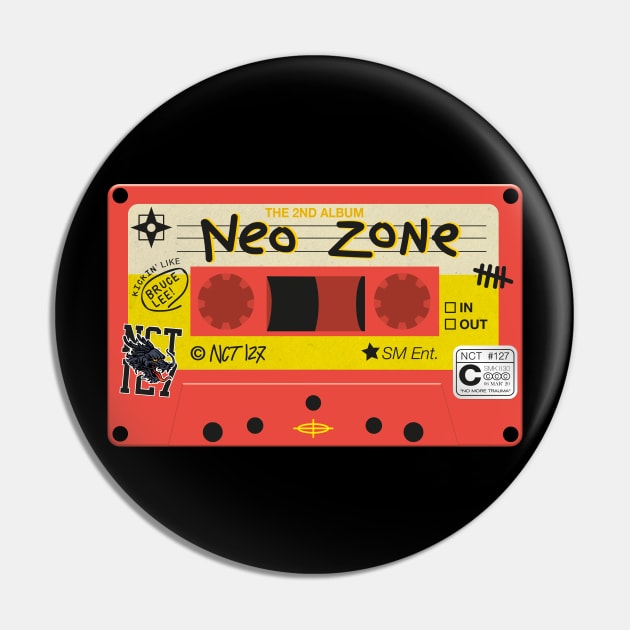 NCT's NEOZONE's cassette (C VERSION) Pin by Duckieshop