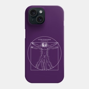 Vitruvian Man by Leonardo da Vinci Phone Case