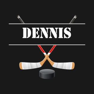 Dennis Birthday Hockey T-Shirt