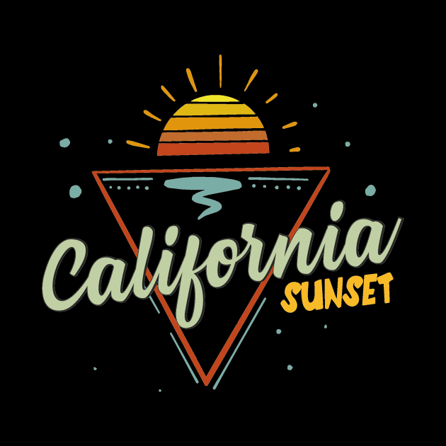 california sunset by Diannas