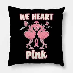 we heart pink Pillow