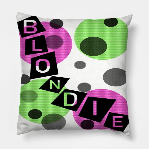 Blondie Pillow by The E Hive Design