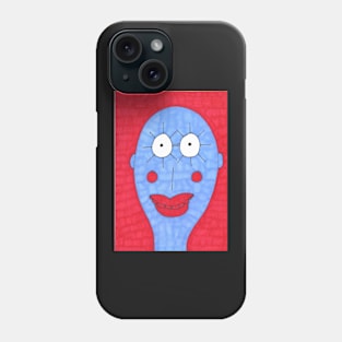 Blue and Red Man Phone Case