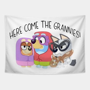 here come the grannies Tapestry