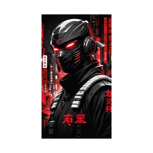 Japanese Ninja - Cyber Style T-Shirt