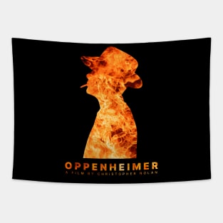 oppenheimer flame Tapestry