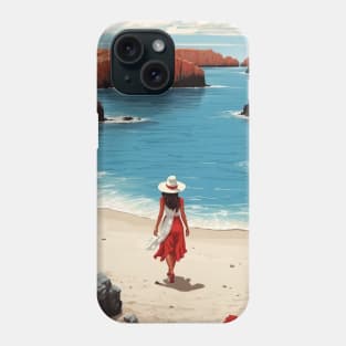 Isla Marietas Mexico Vintage Poster Tourism 2 Phone Case