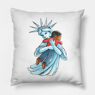 Liberty with Child Pillow