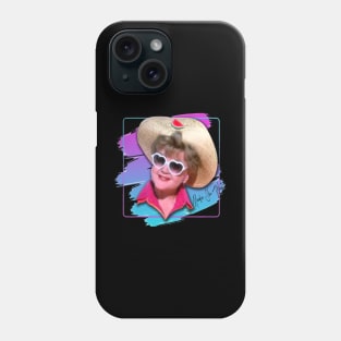 Jessica Fletcher- Retro Brush Paint Special Edition Phone Case