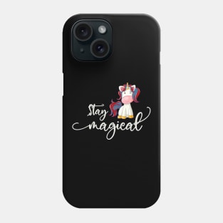 Christmas Unicorn: Stay Magical Phone Case