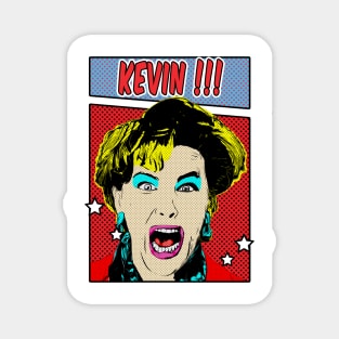 Kevin !!!! 80s Pop Art Comic Style Magnet