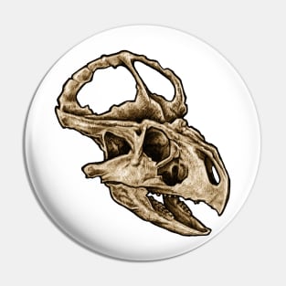 Dinosaur Skull Protoceratops Pin