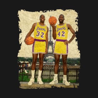 Magic Johnson and James Worthy, 1991 T-Shirt