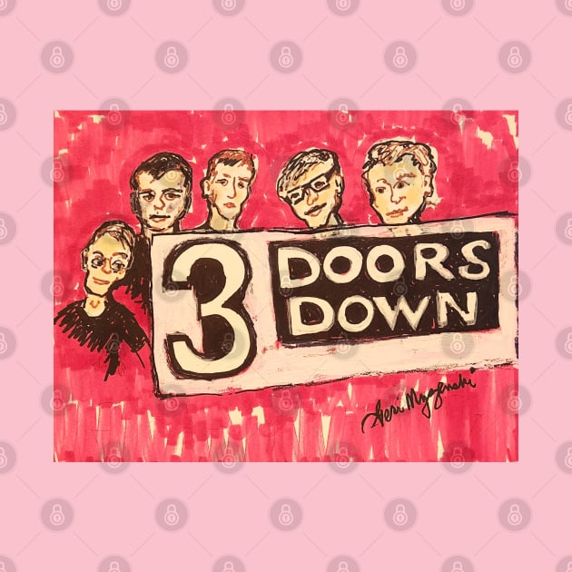 3 Doors Down by TheArtQueenOfMichigan 