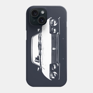 Reliant Scimitar GTE SE6 1980s British classic car monoblock Phone Case