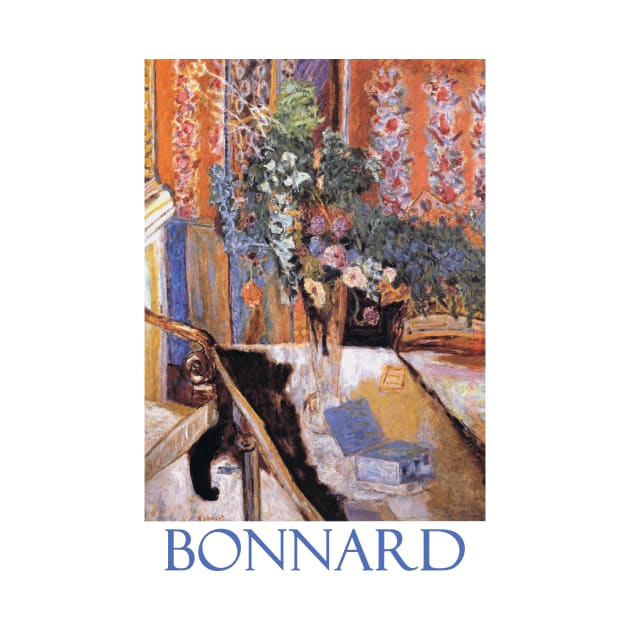 Interior with Flowers by Pierre Bonnard by Naves