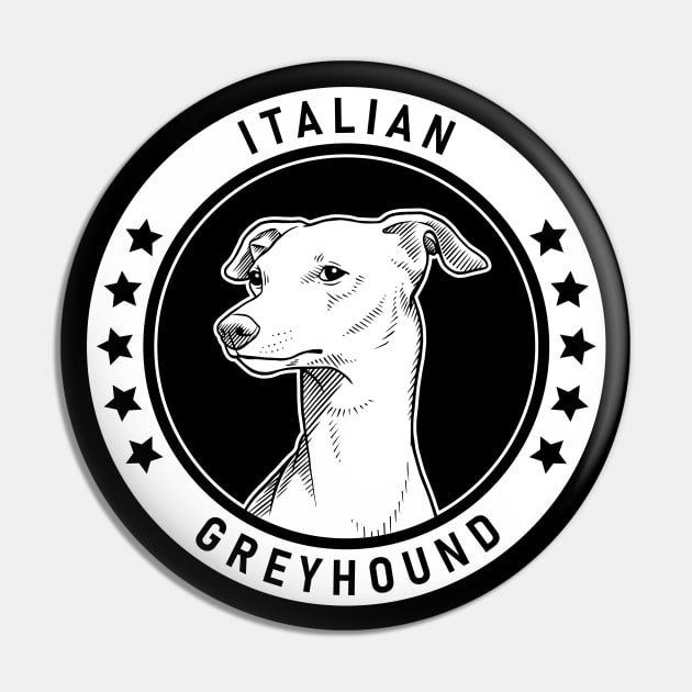 Italian Greyhound Fan Gift Pin by millersye