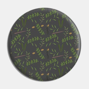 Dainti Floral Botanical Print Pin