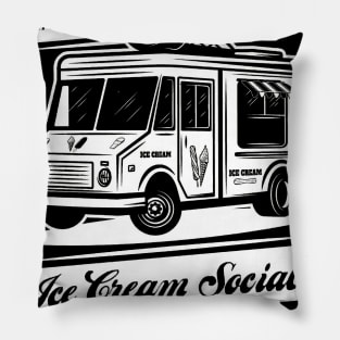 ICS Ice Cream Truck Pillow