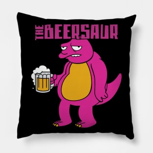 The Beersaur Pillow