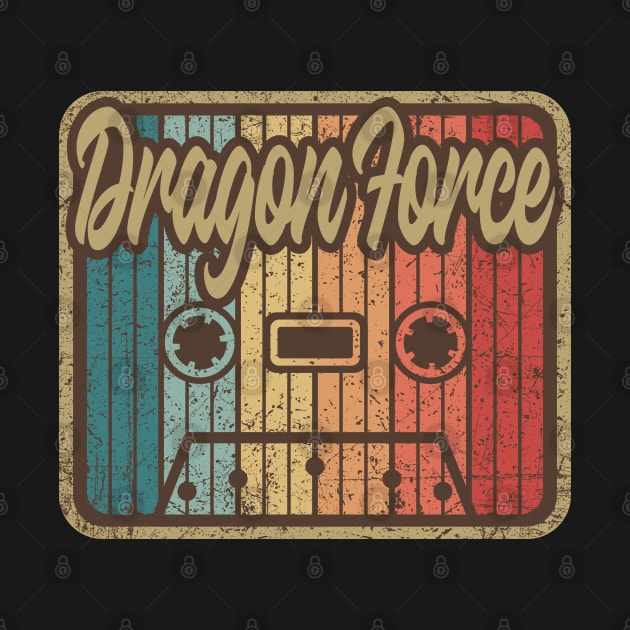 DragonForce Vintage Cassette by penciltimes