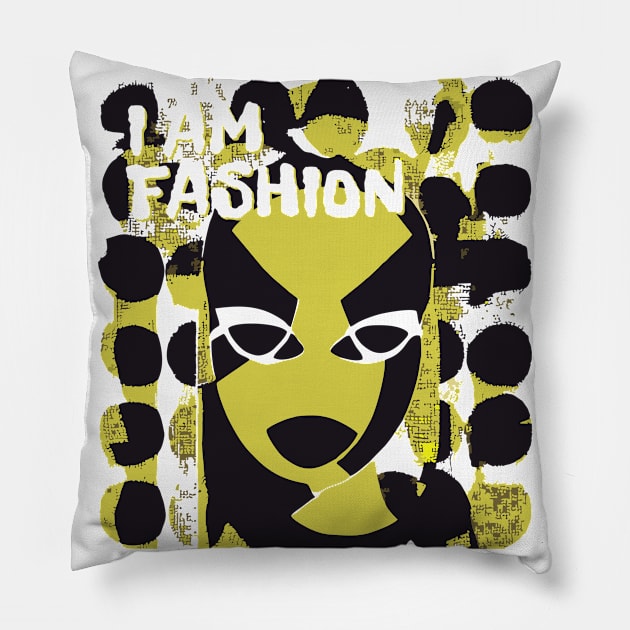 fashion Pillow by Supertrooper