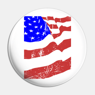 Stars and stripes Pin