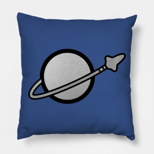 Space Lego Silver version Pillow