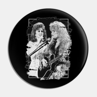 The judds \ Brush Art Pin