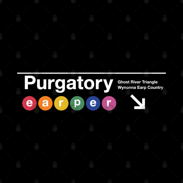 Wynonna Earp Purgatory Subway Sign by viking_elf