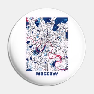 Moscow - Russia MilkTea City Map Pin